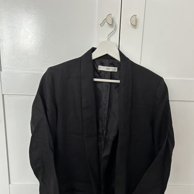 Blazer noir Mango