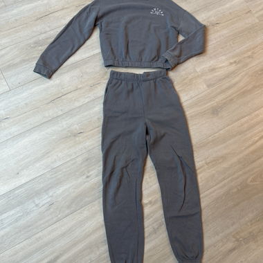 Set da jogging grigio