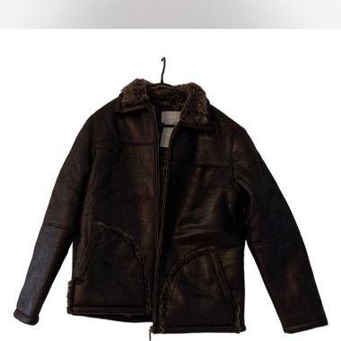 leather/ leder jacket