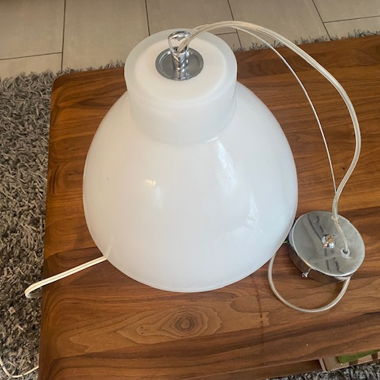 Lampada a sospensione LED (vetro satinato)