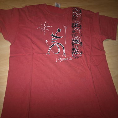 T-shirt rouge Fruit of the Loom