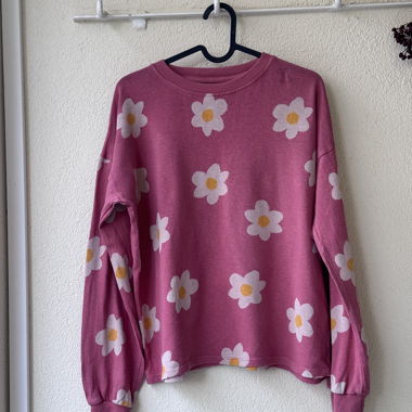 Bobo Choses Kinder-Sweatshirt Blumen pink