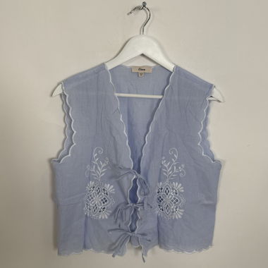 Etam Lace Tie Vest Top
