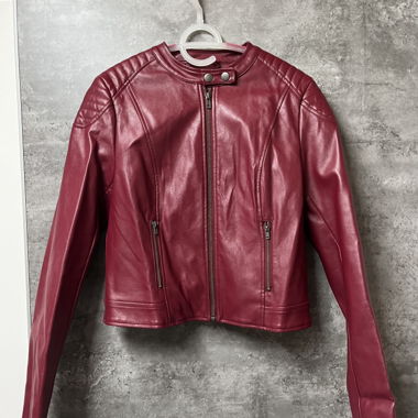 Kunstlederjacke