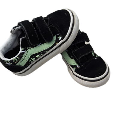 Scarpe Vans nere bambino luminescenti 