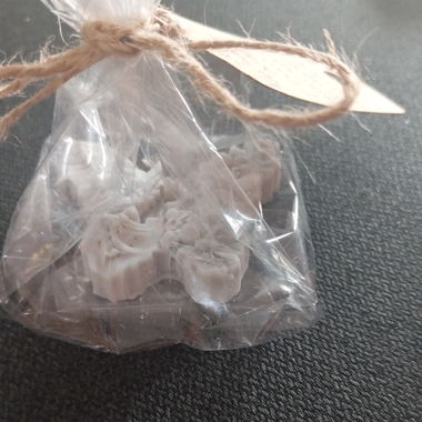 Candela homemade farfalla con angelo