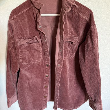Pink Cord Jacket