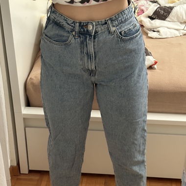 Blaue Jeans 