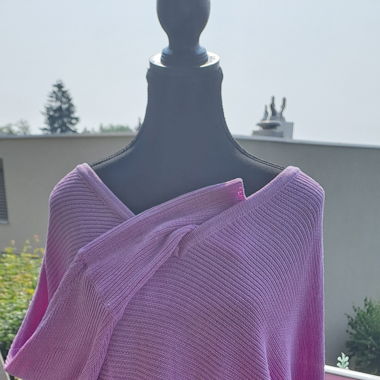 Purple Knit Sweater