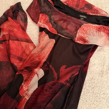 Robe mesh Boohoo
