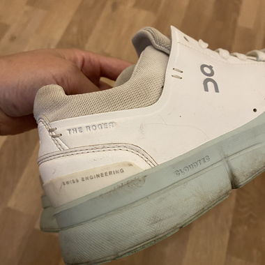 On shoes 