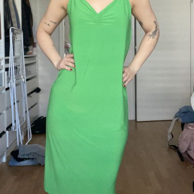 vestito estivo verde