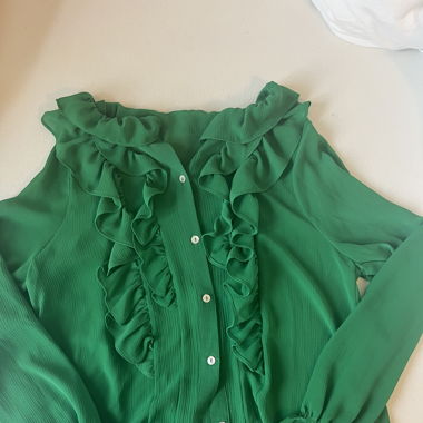 Grüne Bluse