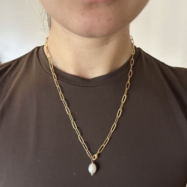 Collier en perles d’or