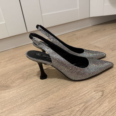 Décolleté slingback scintillanti
