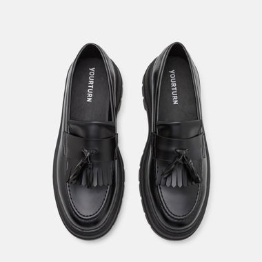 black loafers - size 43