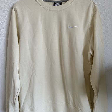 Maglione Nike giallo pastello