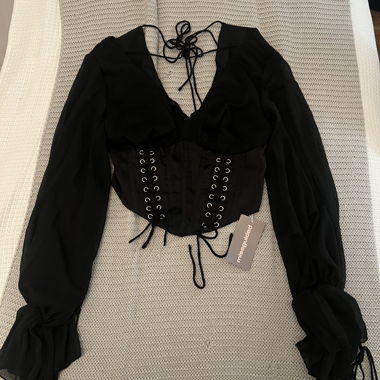 Top corsetto