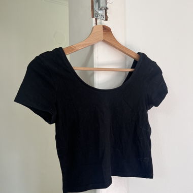 Black Crop Top