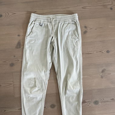 Stoffhose Beige