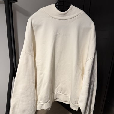 Fear of god Essentials Hoodie Creme