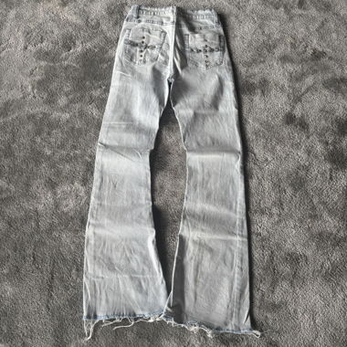 Jeans vintage Y2K bootcut a vita bassa