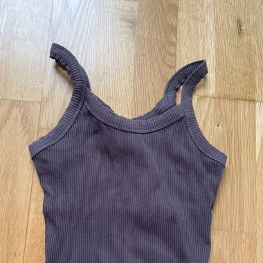 Crop Top braun