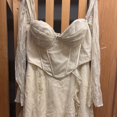 Spitzen-Corsage Kleid