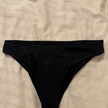 Fondo bikini nero
