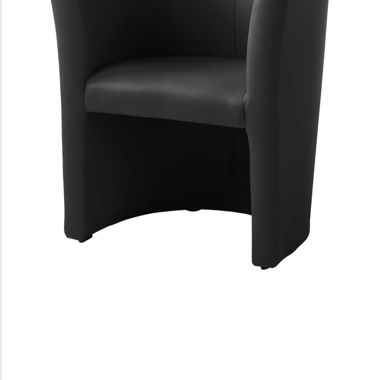 Black Lounge Chair