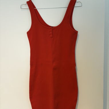 Zara red mini dress