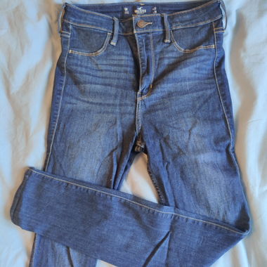 Jeans Hollister blu taglia 27