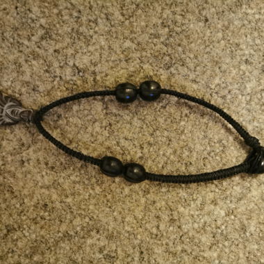 Buddha Chocker aus Speckstein 