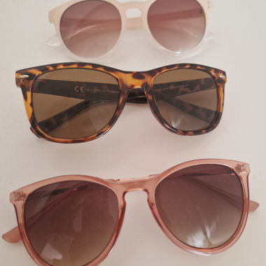 Lot de 3 lunettes de soleil