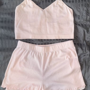 Set pigiama rosa chiaro
