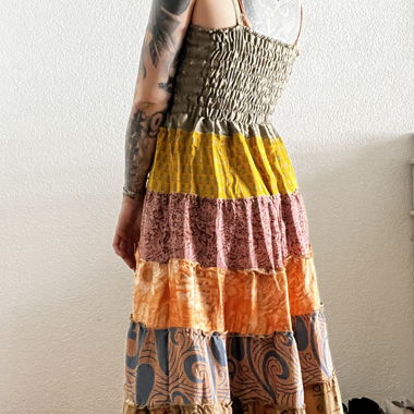 Patchwork-Kleid