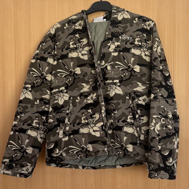 Giacca Roxy camouflage a fiori, nuova mai indossata