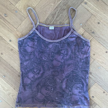 Top a spalline lilla