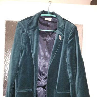 Veste Zadig&Voltaire Velours Vert, M