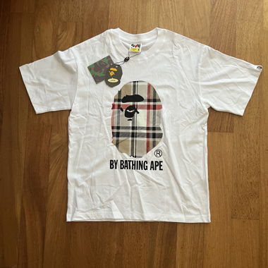 T-shirt BAPE bianco, taglia M