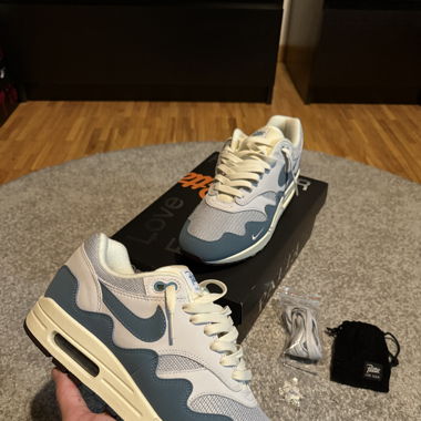 Nike air max 1 Patta blue the waves