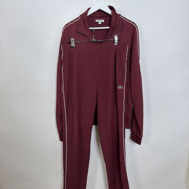 Survêtement Lacoste bordeaux