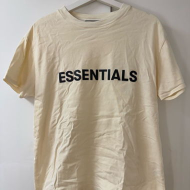 Fear of God ESSENTIALS T-Shirt – Creme / Off-White