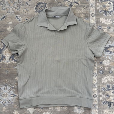 Polo Zara kaki olive