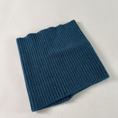 Scaldacollo in maglia blu