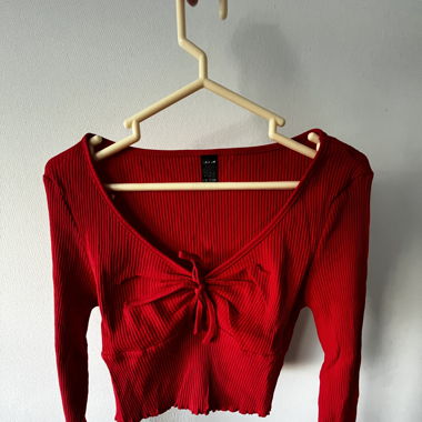Long sleeve T-shirt red