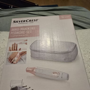 New electric manicure and pedicure set
