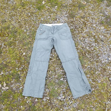 Light Green 3/4 Cargo Pants