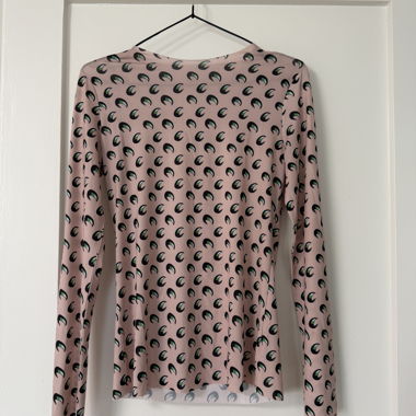 Patterned long-sleeve shirt – Size S