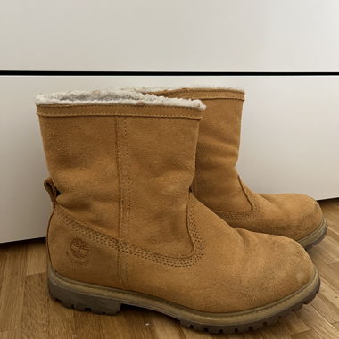 Bottes timberland en daim